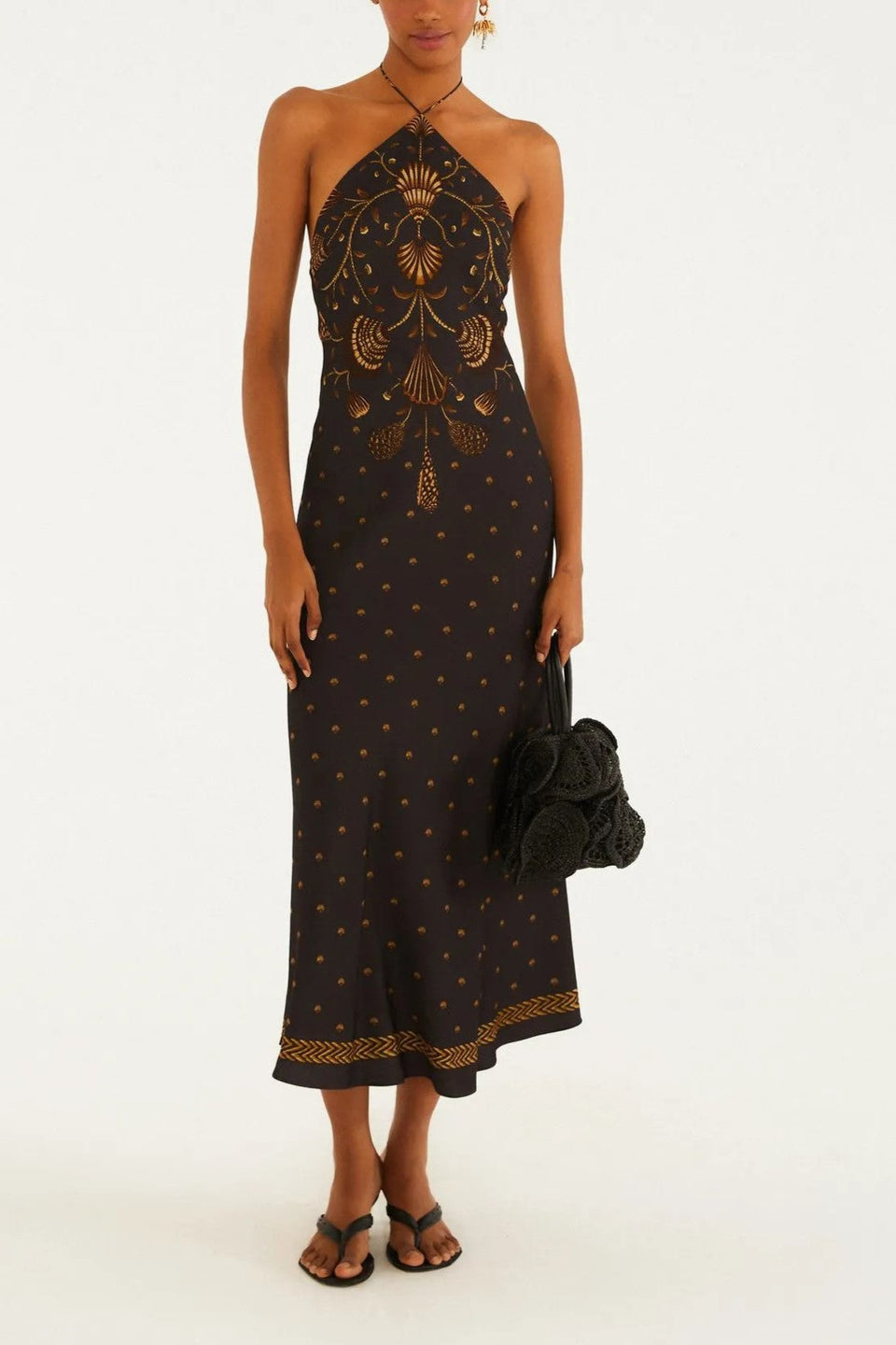 VESTIDO FARM SONHO DE CONCHA