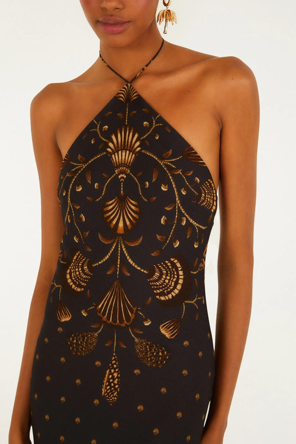 VESTIDO FARM SONHO DE CONCHA