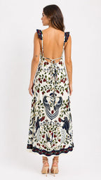 Vestido Longo Sonho De Morango