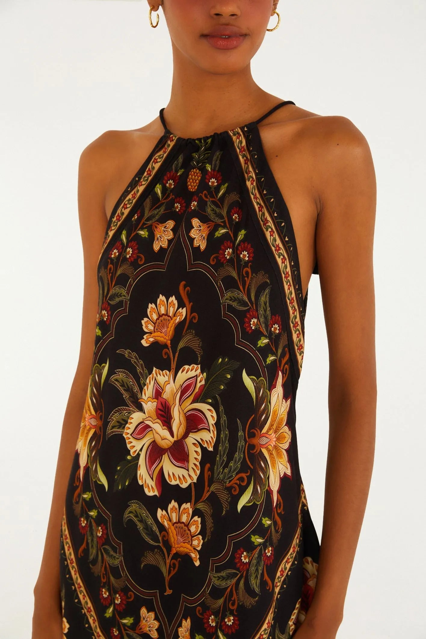 VESTIDO CURTO JARDIM MAJESTOSO