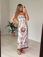 VESTIDO LONGO PALA JARDIM MAJESTOSO
