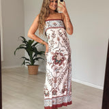 VESTIDO LONGO PALA JARDIM MAJESTOSO