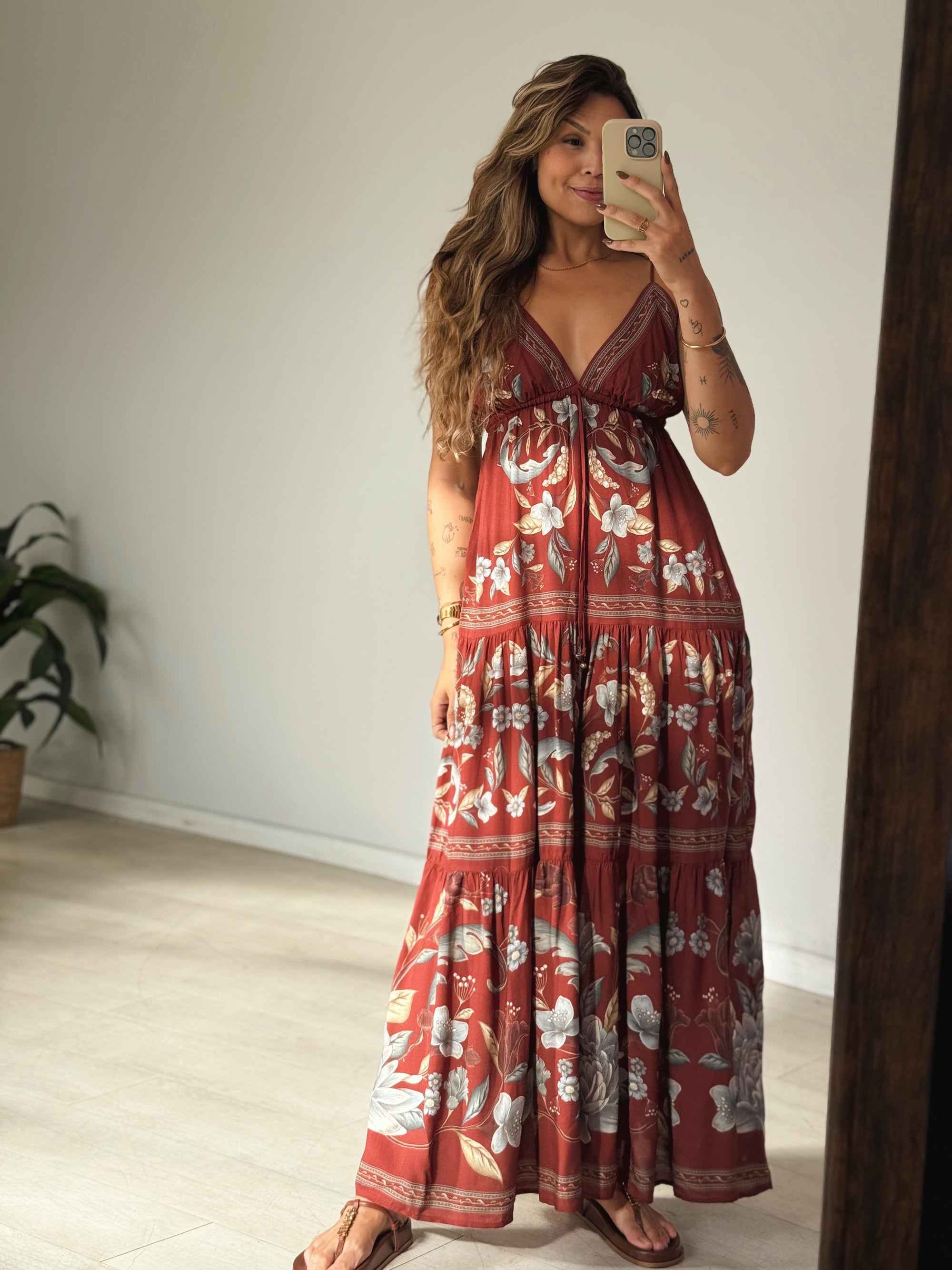 VESTIDO LONGO RETROPICO
