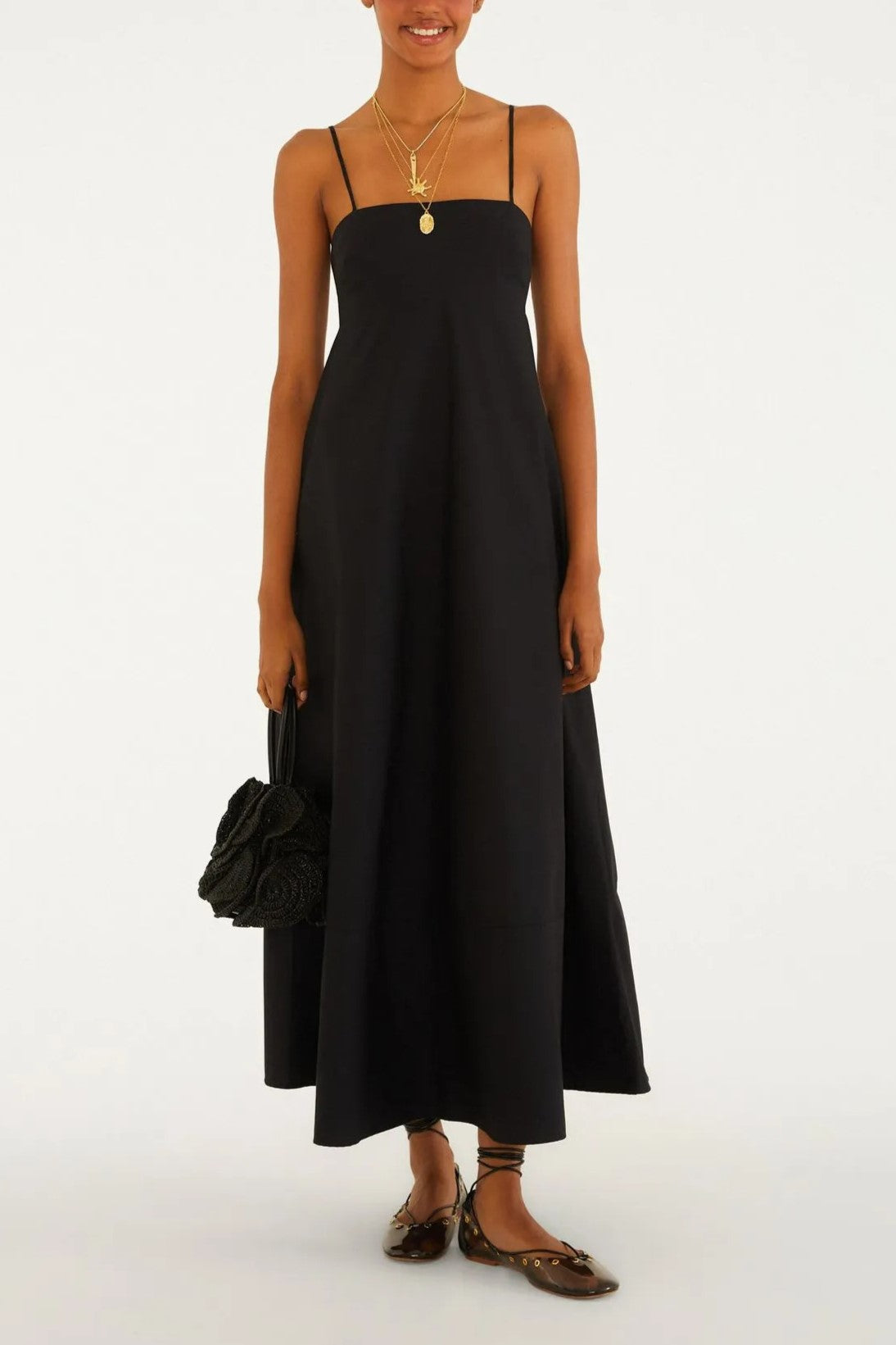 VESTIDO VOLUME MIDI