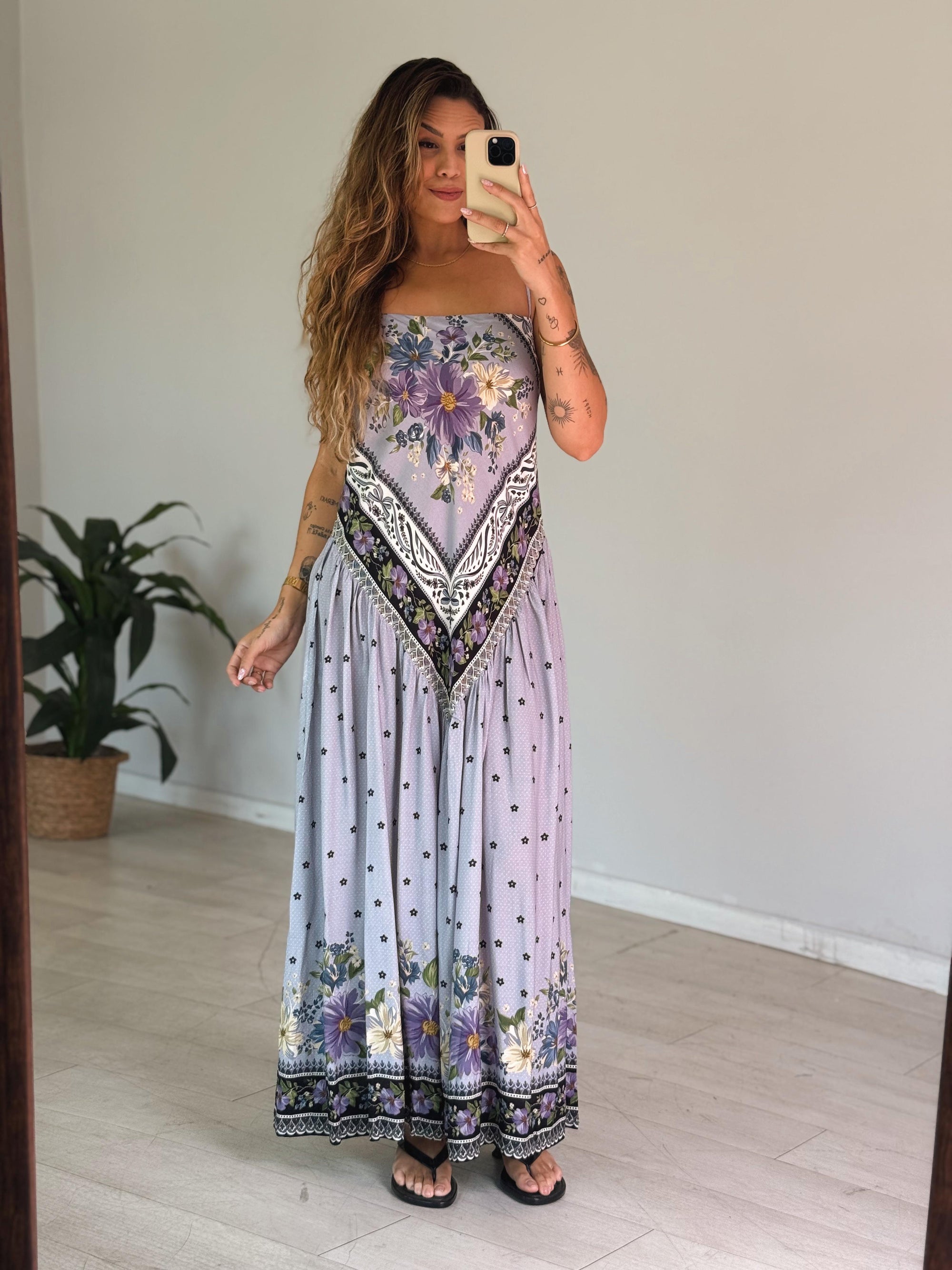 Vestido Cropped Lenço Alina