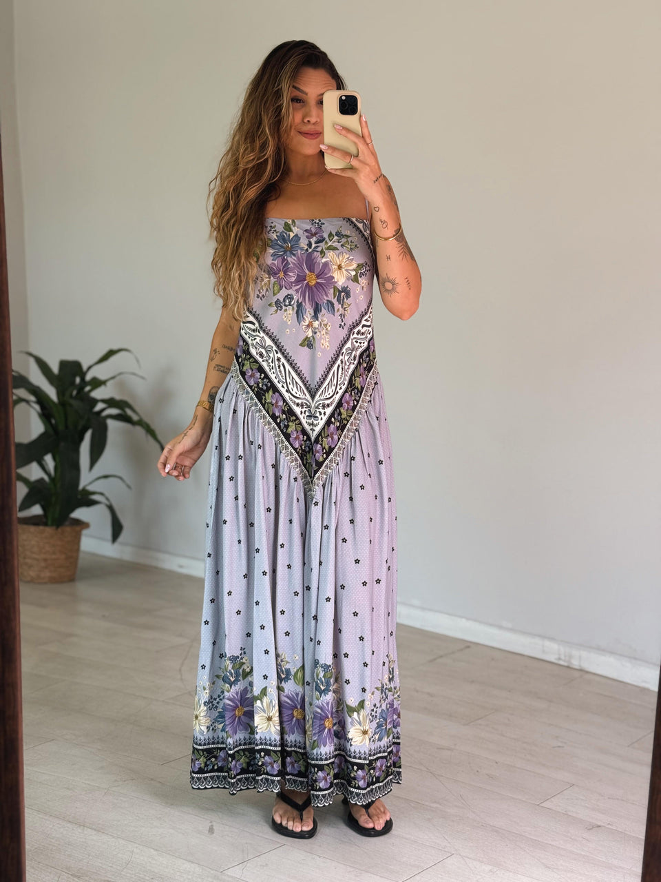 Vestido Cropped Lenço Alina