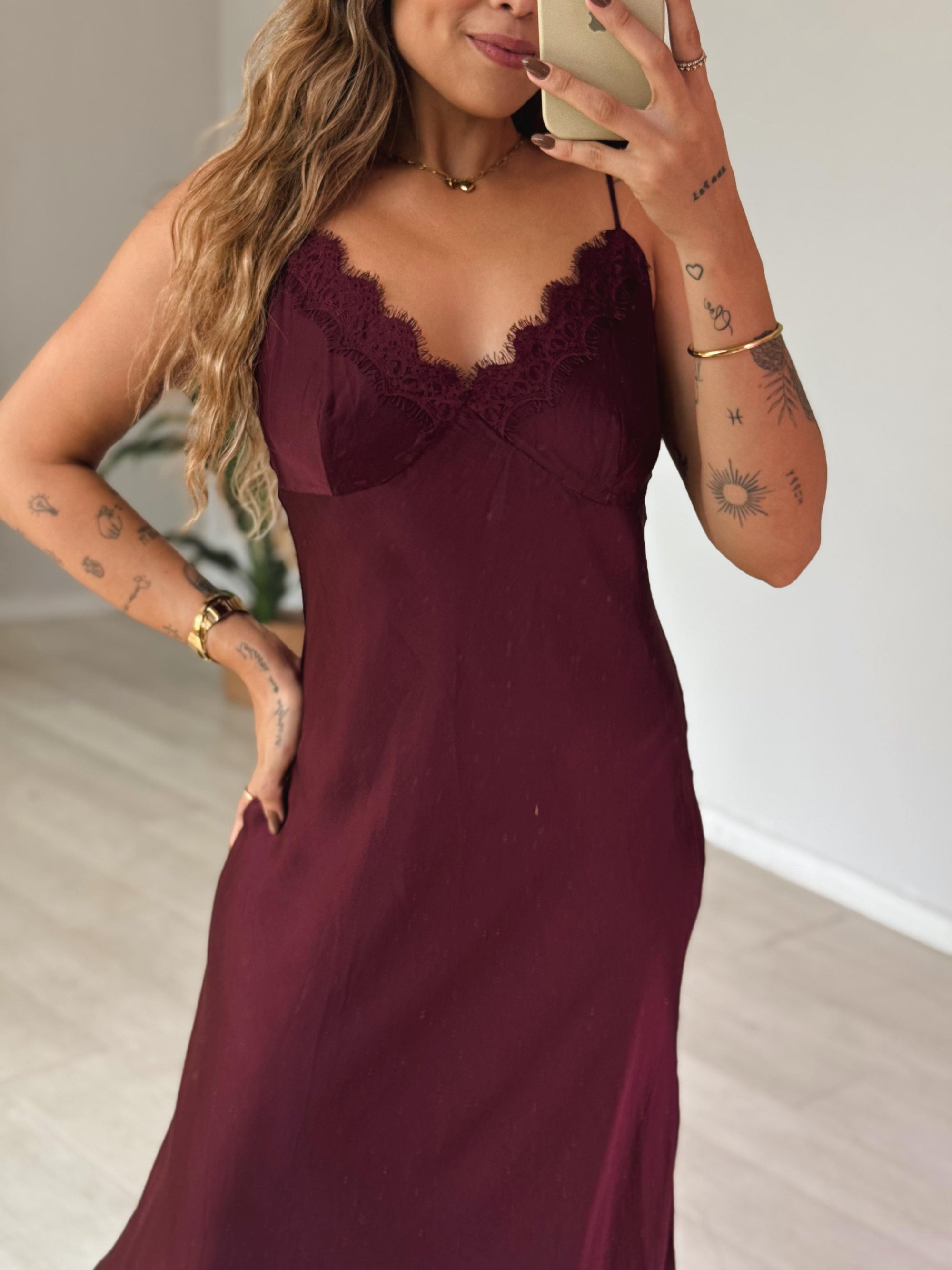 VESTIDO DOUBLE RENDA  POA