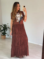 VESTIDO FRANJAS TUCANO CARIOCA