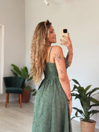 VESTIDO ARTESANAL TEXTURA VERANO
