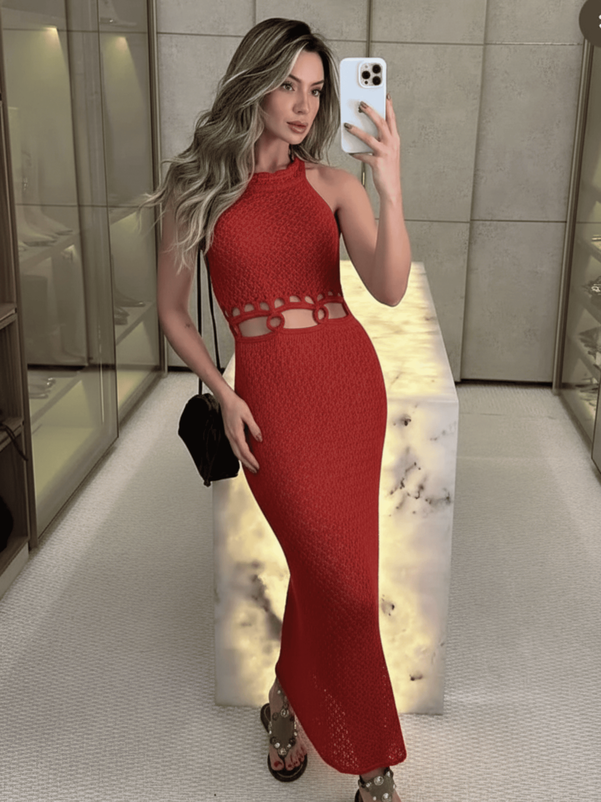 Vestido de Tricô Montreal