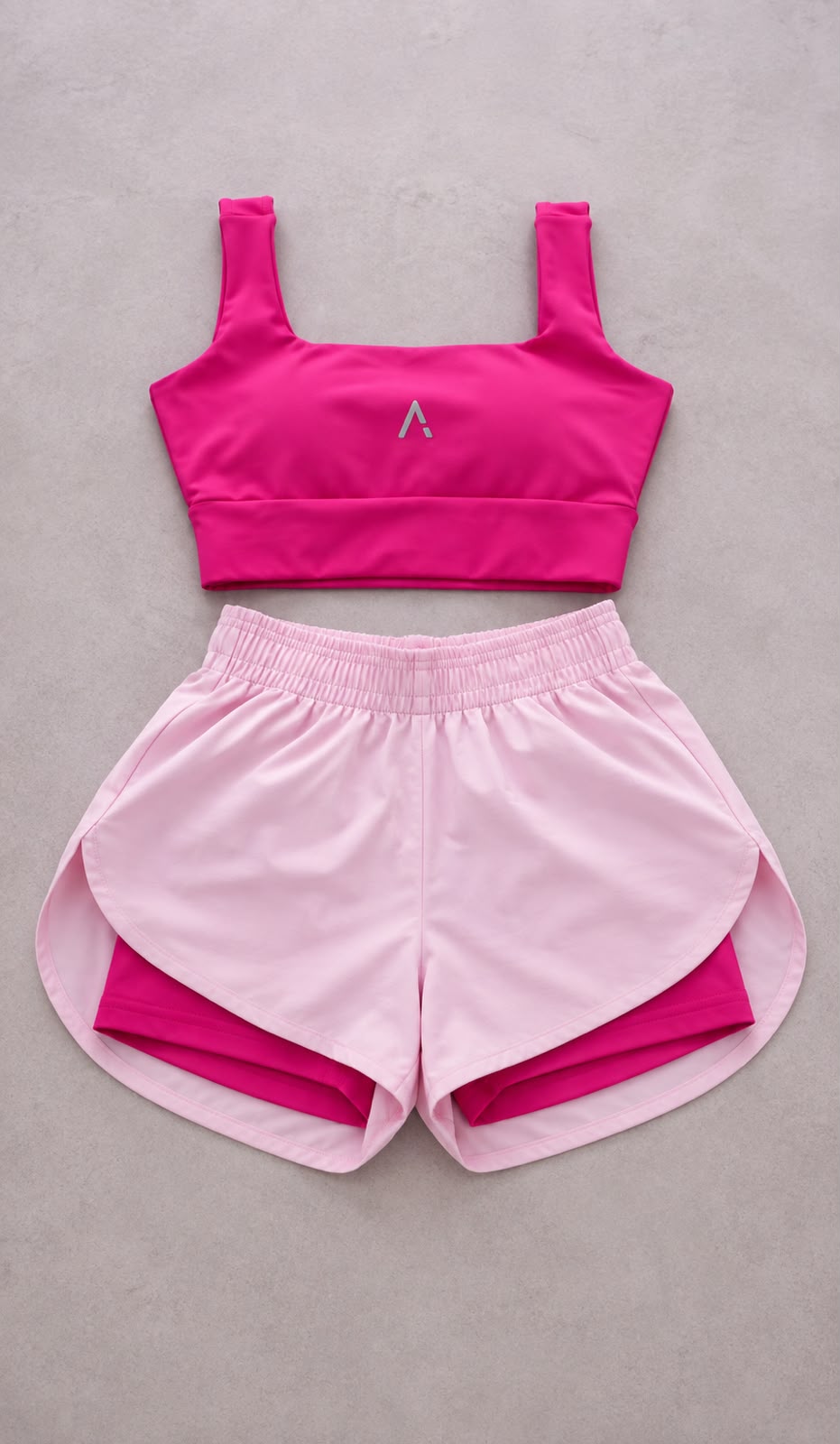 Conjunto Fitness Feminino – Top + Shorts