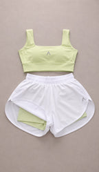 Conjunto Fitness Feminino – Top + Shorts