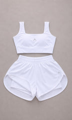 Conjunto Fitness Feminino – Top + Shorts