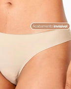 Kit 5 Calcinhas Confortável Tanga Sem Costura De Microfibra