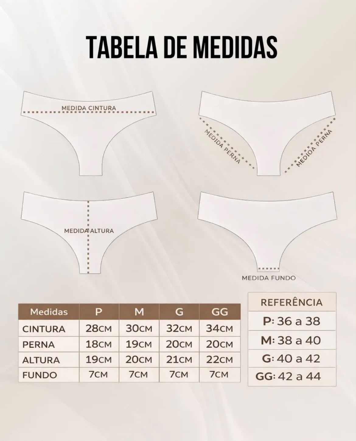 Kit 5 Calcinhas Confortável Tanga Sem Costura De Microfibra