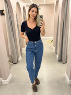 CALÇA BALLOON JEANS JULIA