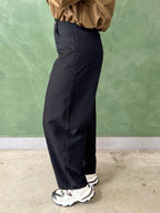 CALÇA BALLOON JEANS PRETA