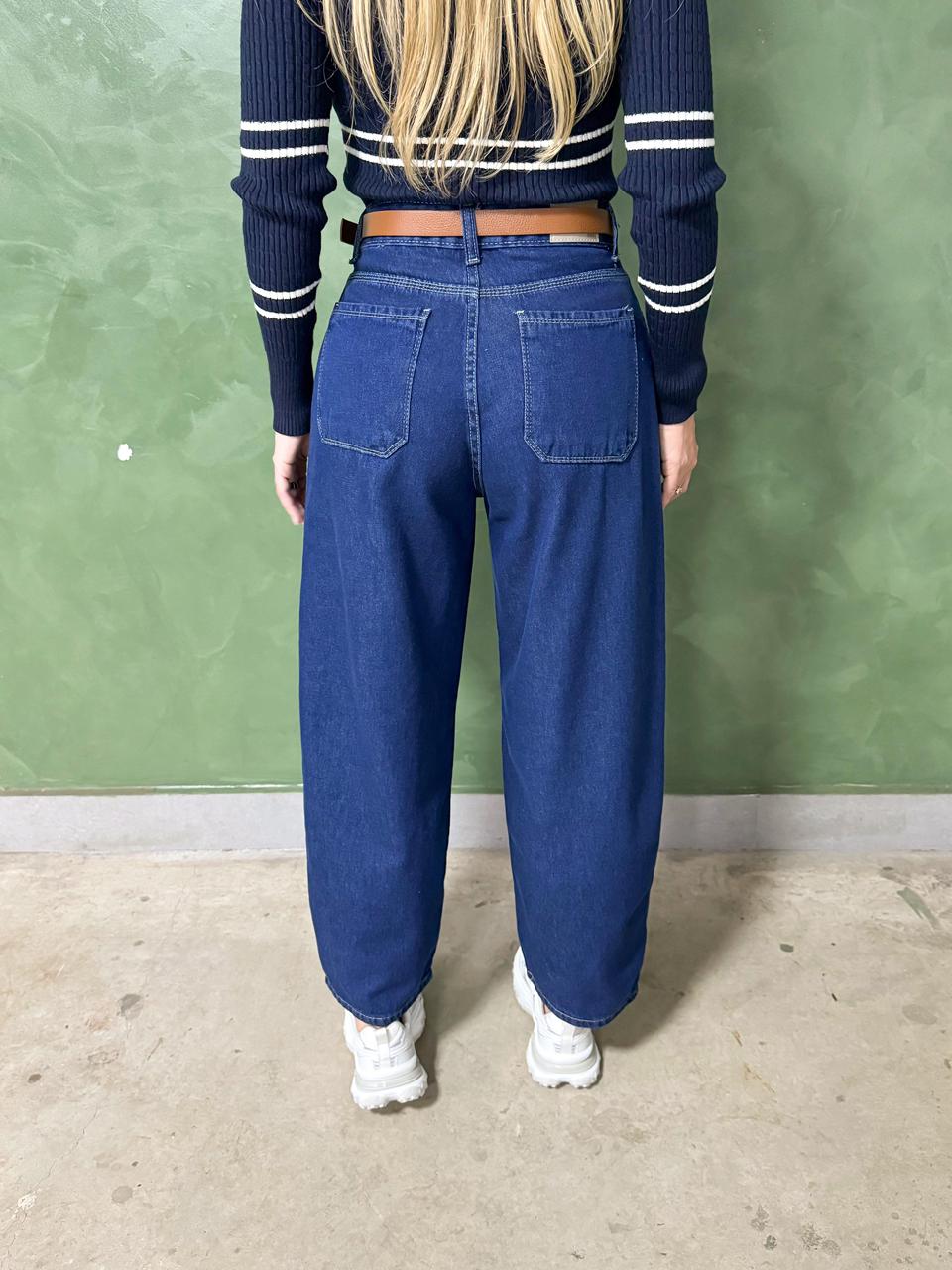 CALÇA BALLOON JEANS VIC