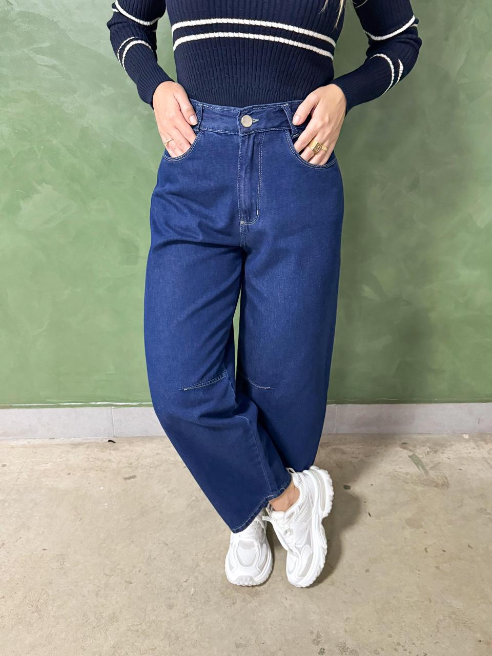 CALÇA BALLOON JEANS VIC