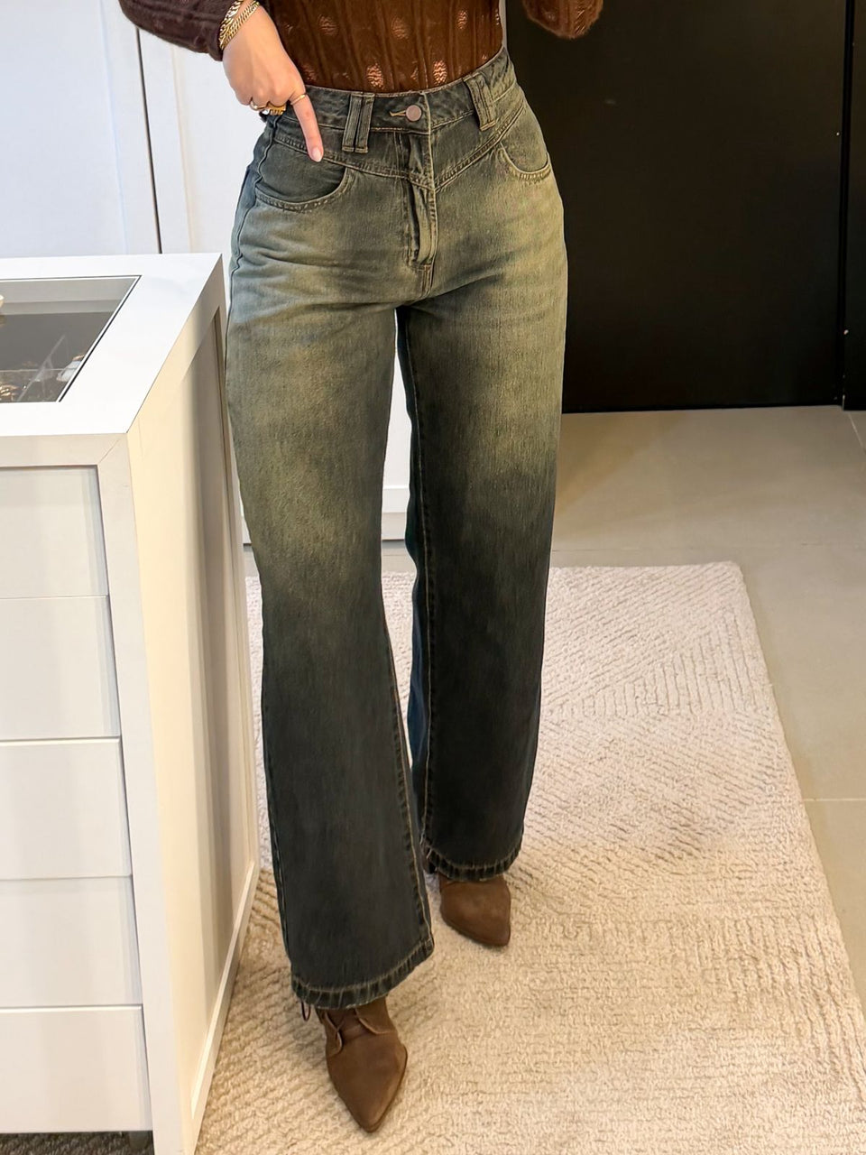 CALÇA JEANS BAGGY MARESSA