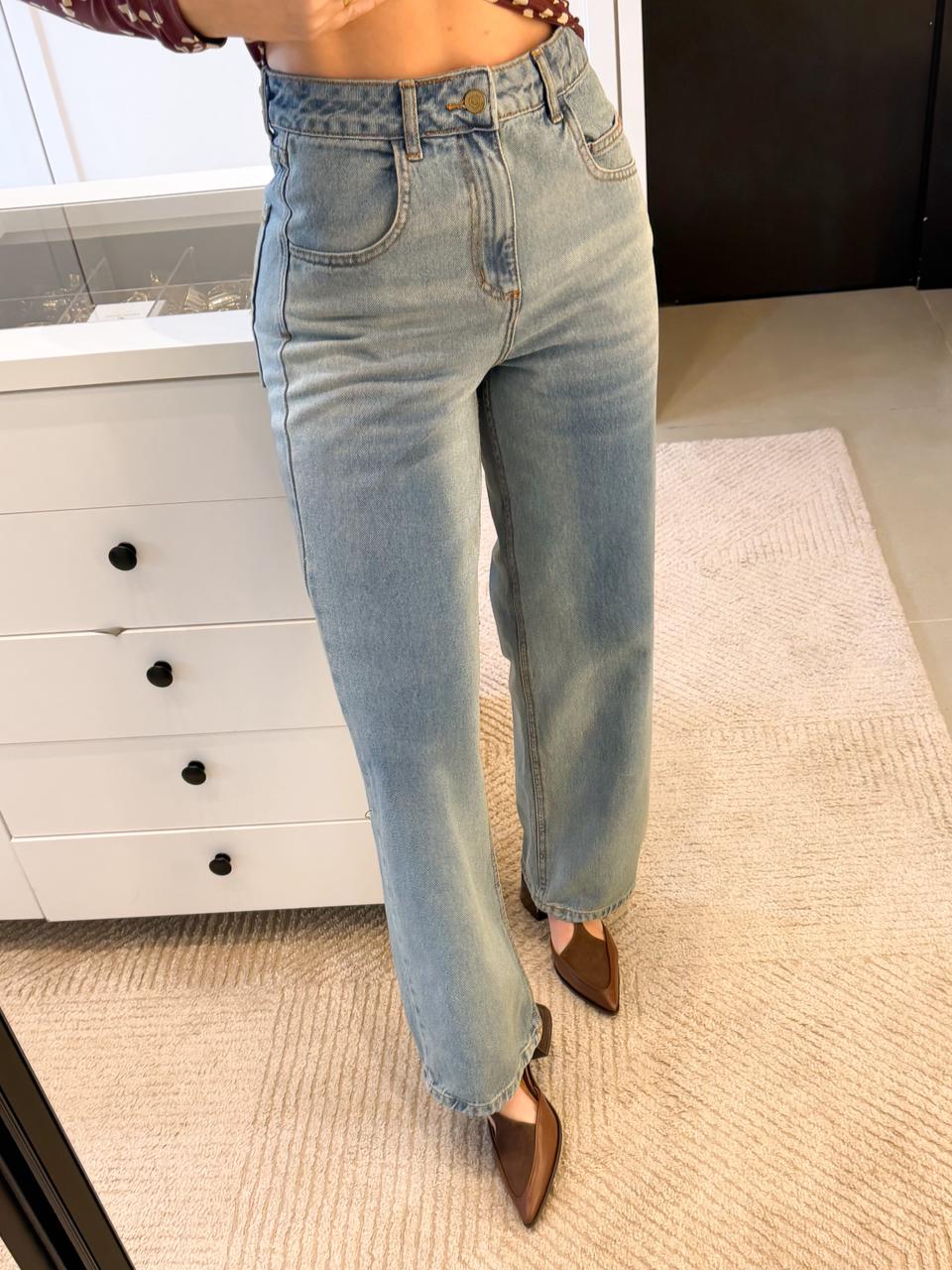 CALÇA JEANS BAGGY PAMELA
