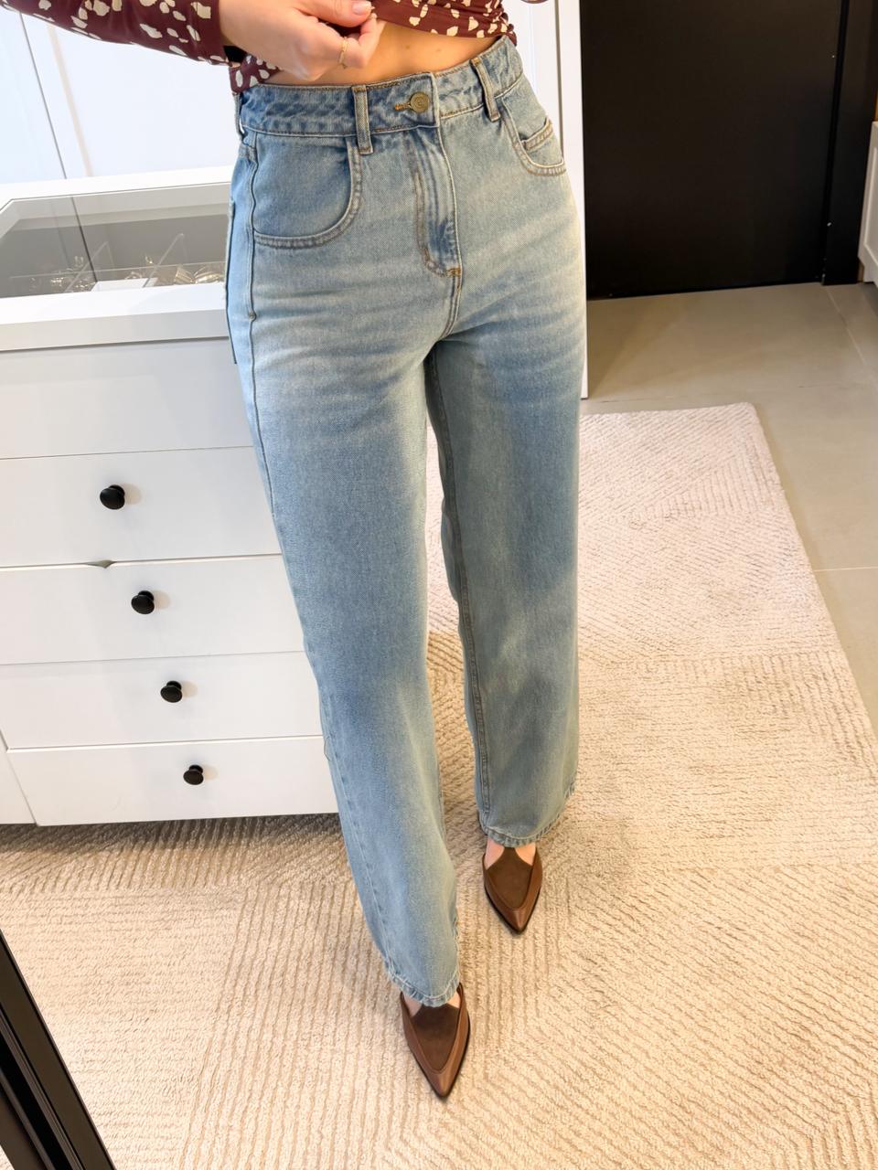 CALÇA JEANS BAGGY PAMELA