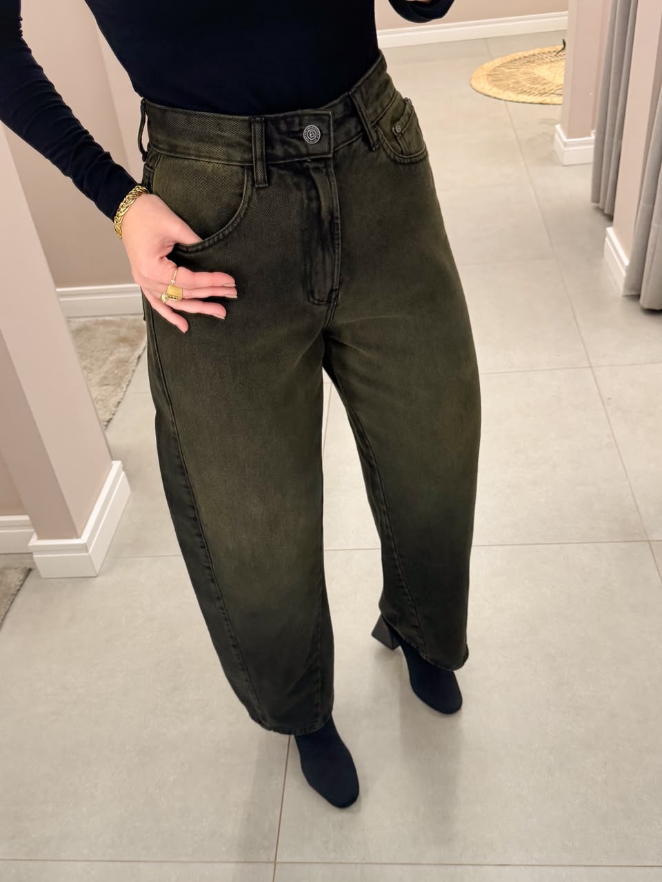 CALÇA JEANS BALLOON ISIS