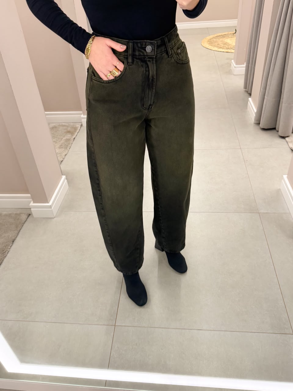 CALÇA JEANS BALLOON ISIS