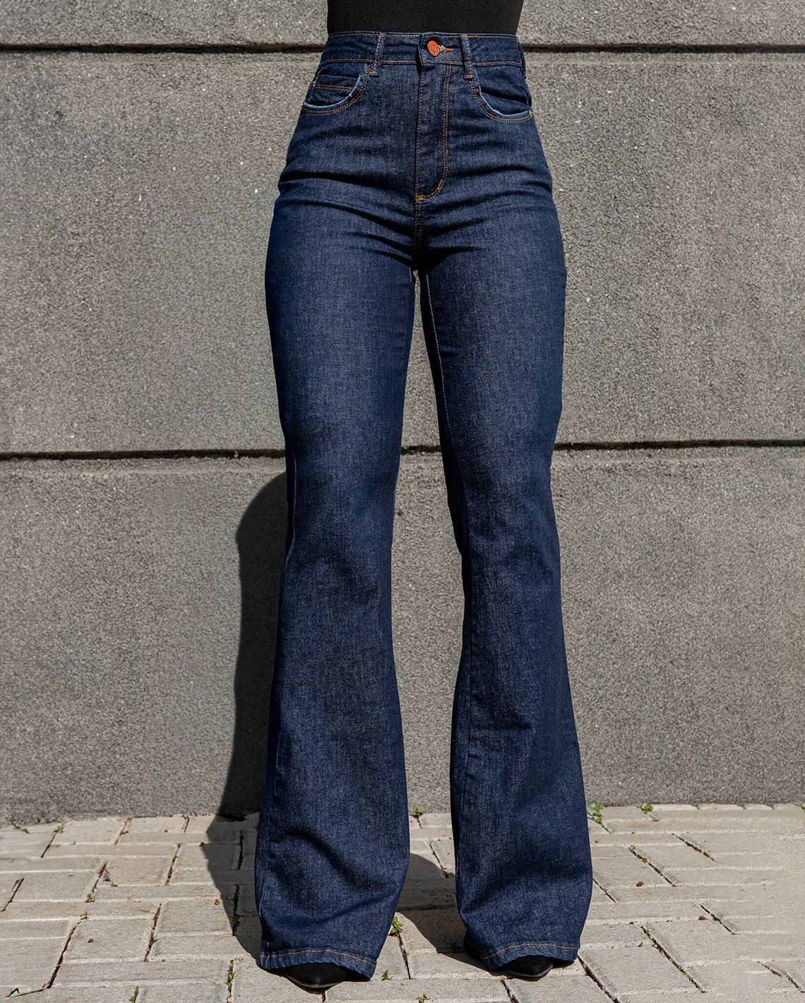 CALÇA JEANS FLARE FRAN