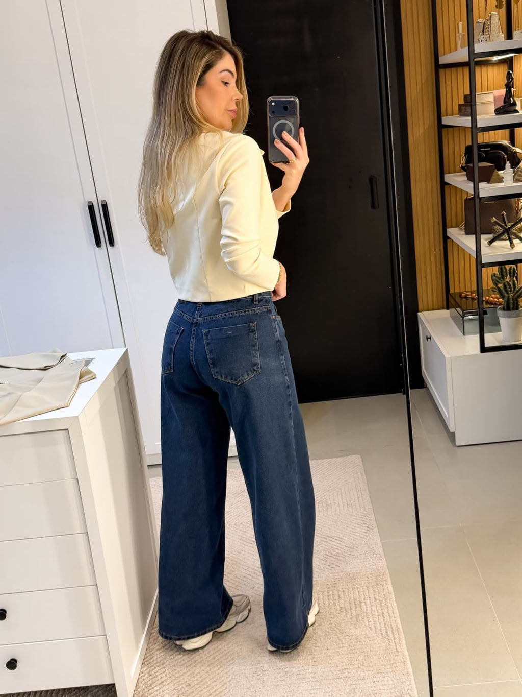 CALÇA JEANS PANTALONA VALÉRIA