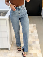 CALÇA JEANS RETA SUZI