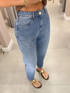 CALÇA MOM JEANS HELENA