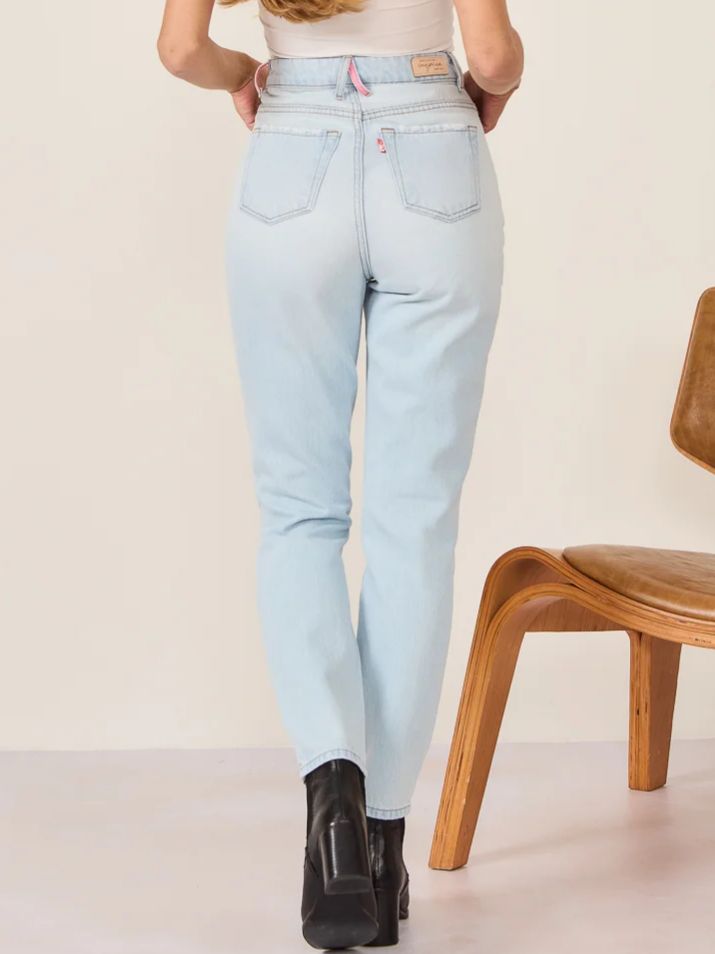 CALÇA MOM JEANS SABRINA