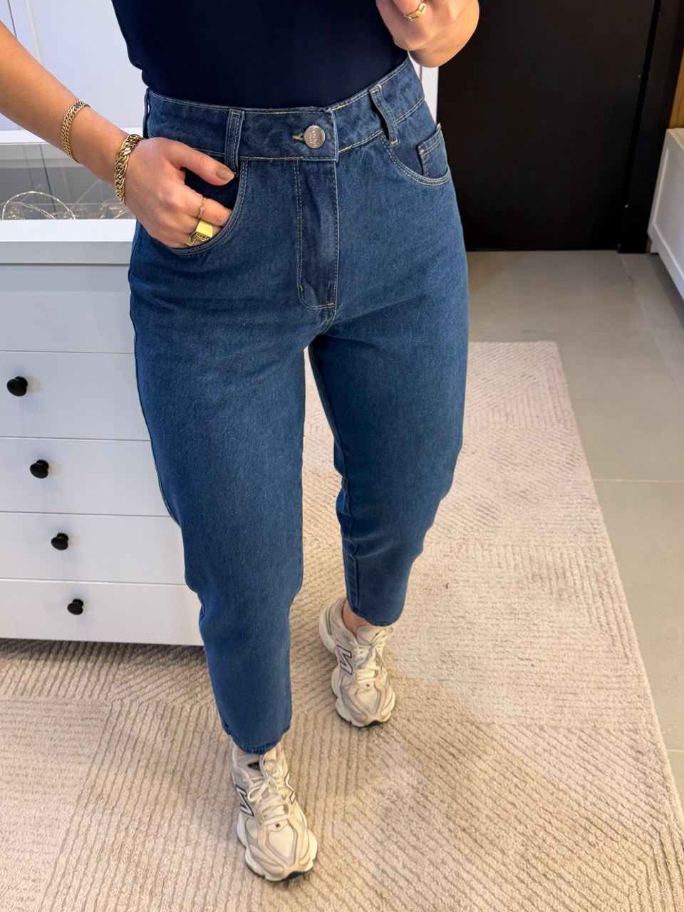 CALÇA MOM JEANS VERONICA