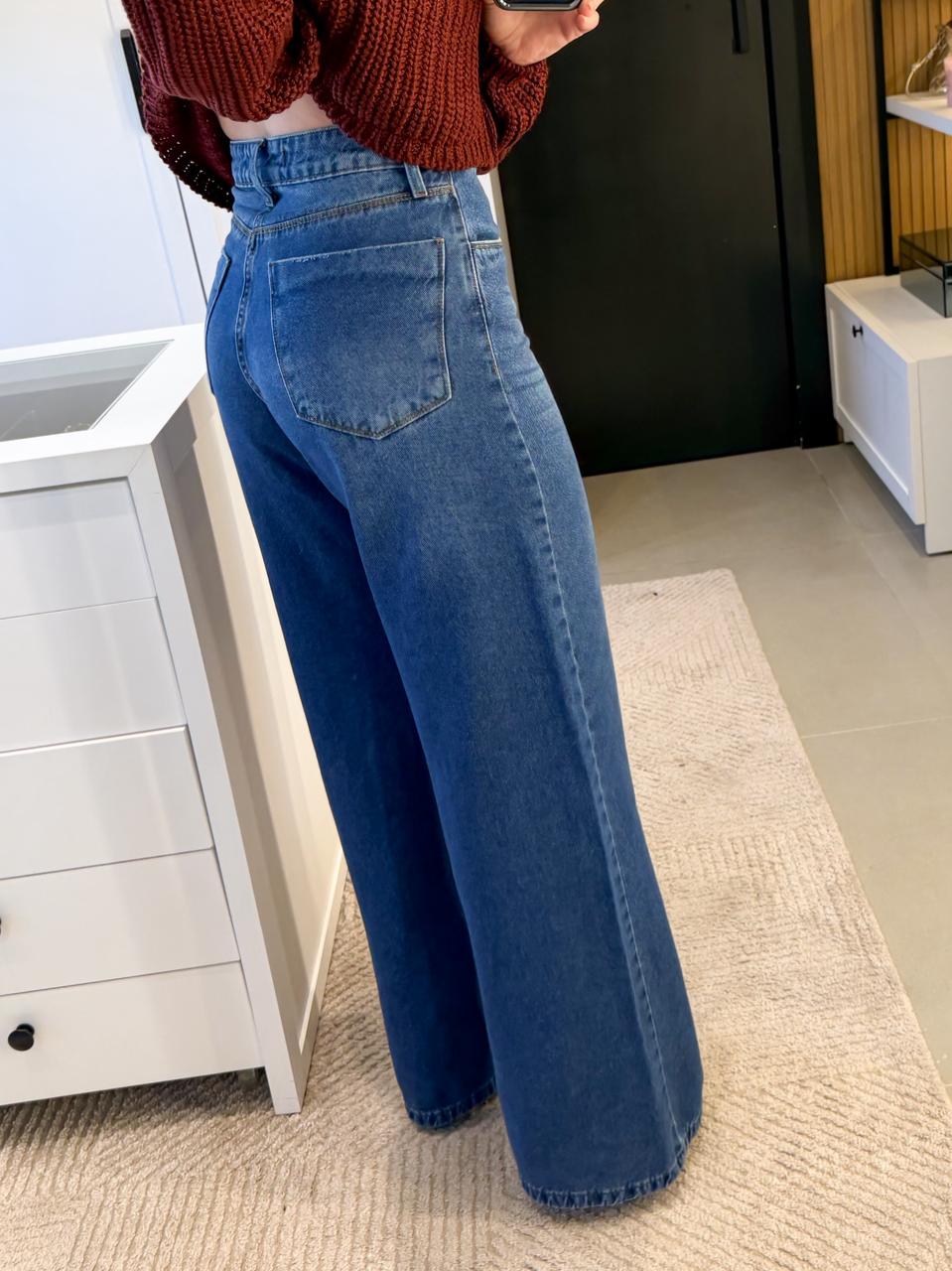 CALÇA PANTALONA JEANS JULIA
