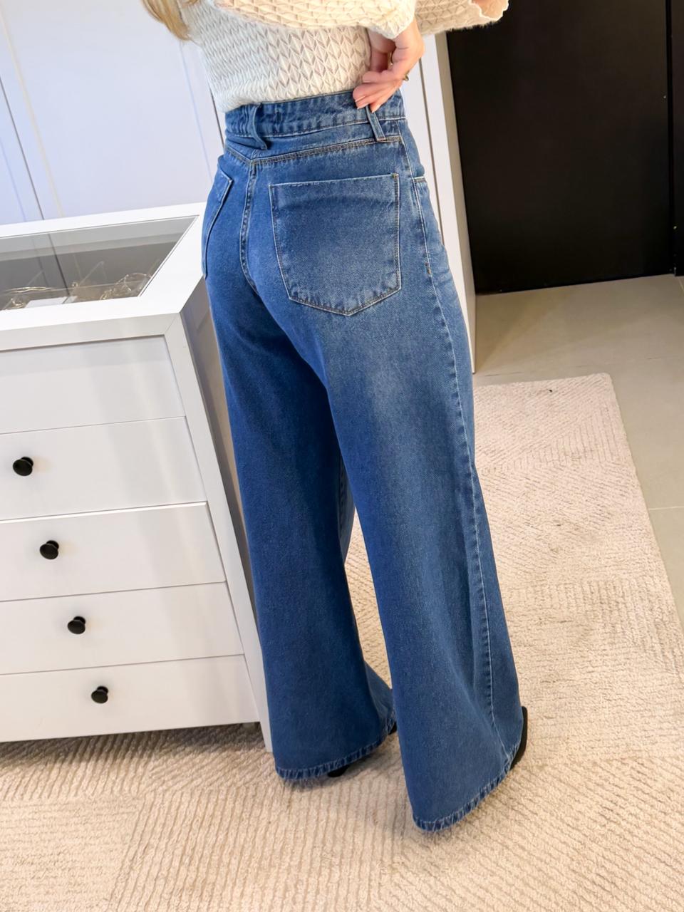 CALÇA PANTALONA JEANS JULIA