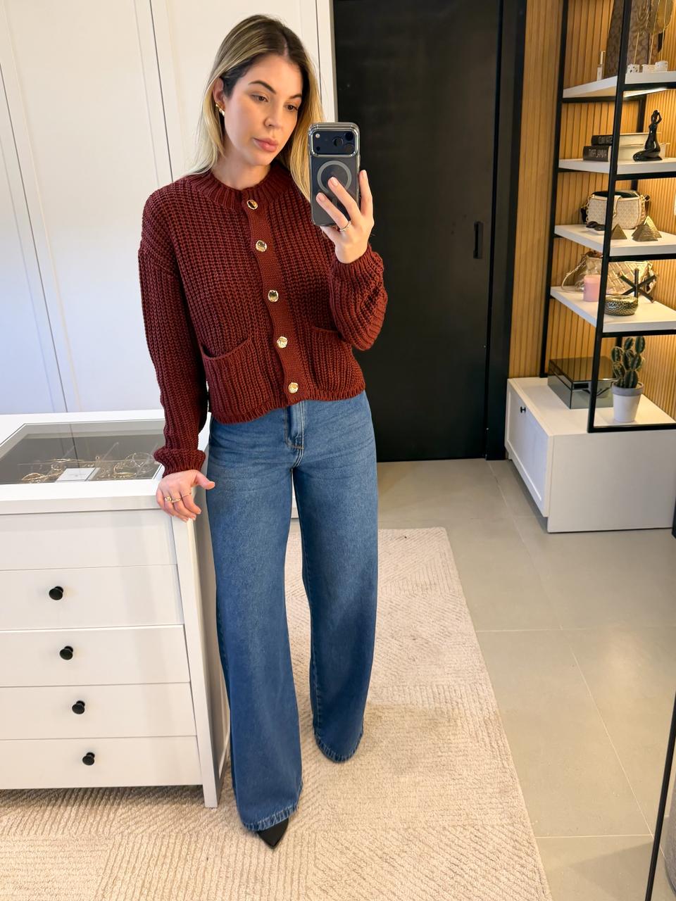 CALÇA PANTALONA JEANS JULIA