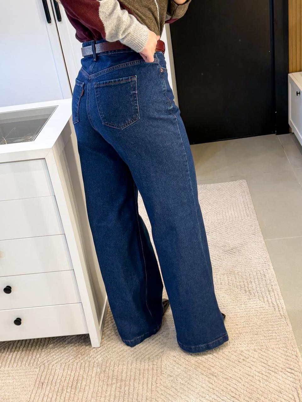 CALÇA PANTALONA JEANS  MARESSA