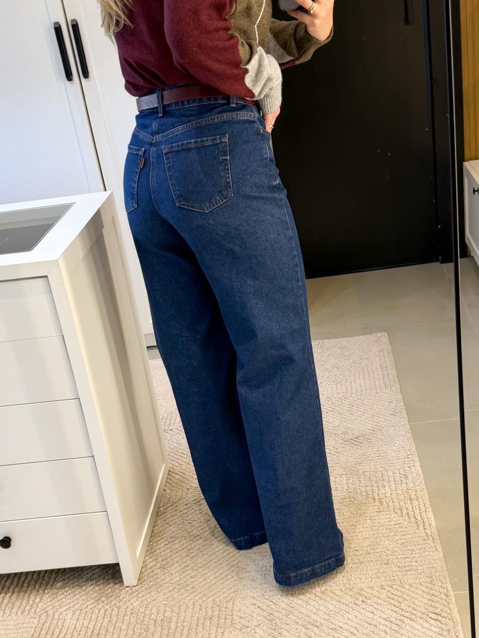 CALÇA PANTALONA JEANS  MARESSA