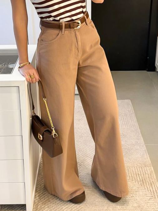 CALÇA PANTALONA JEANS SARA