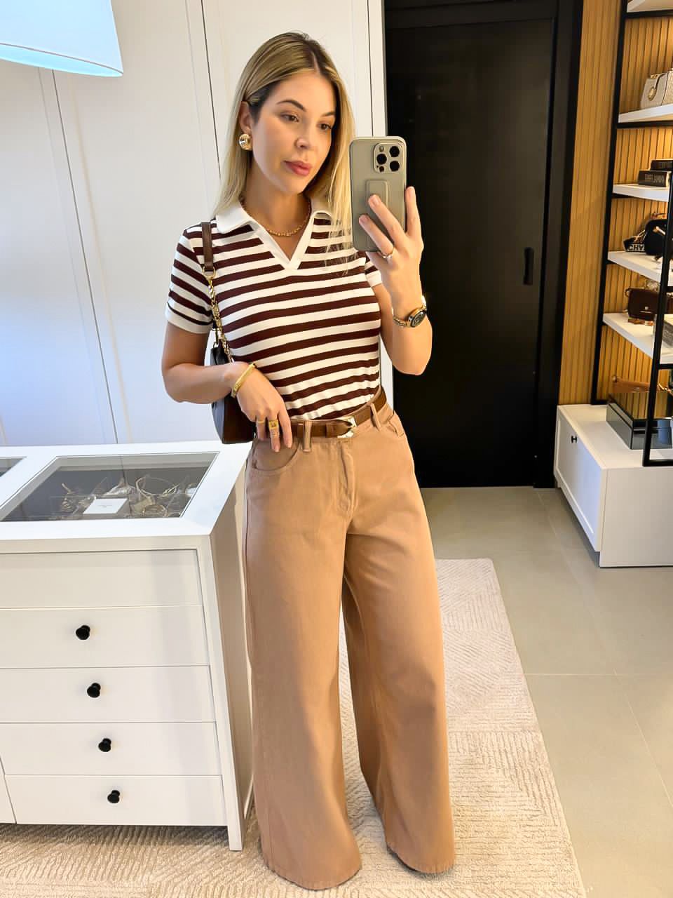 CALÇA PANTALONA JEANS SARA
