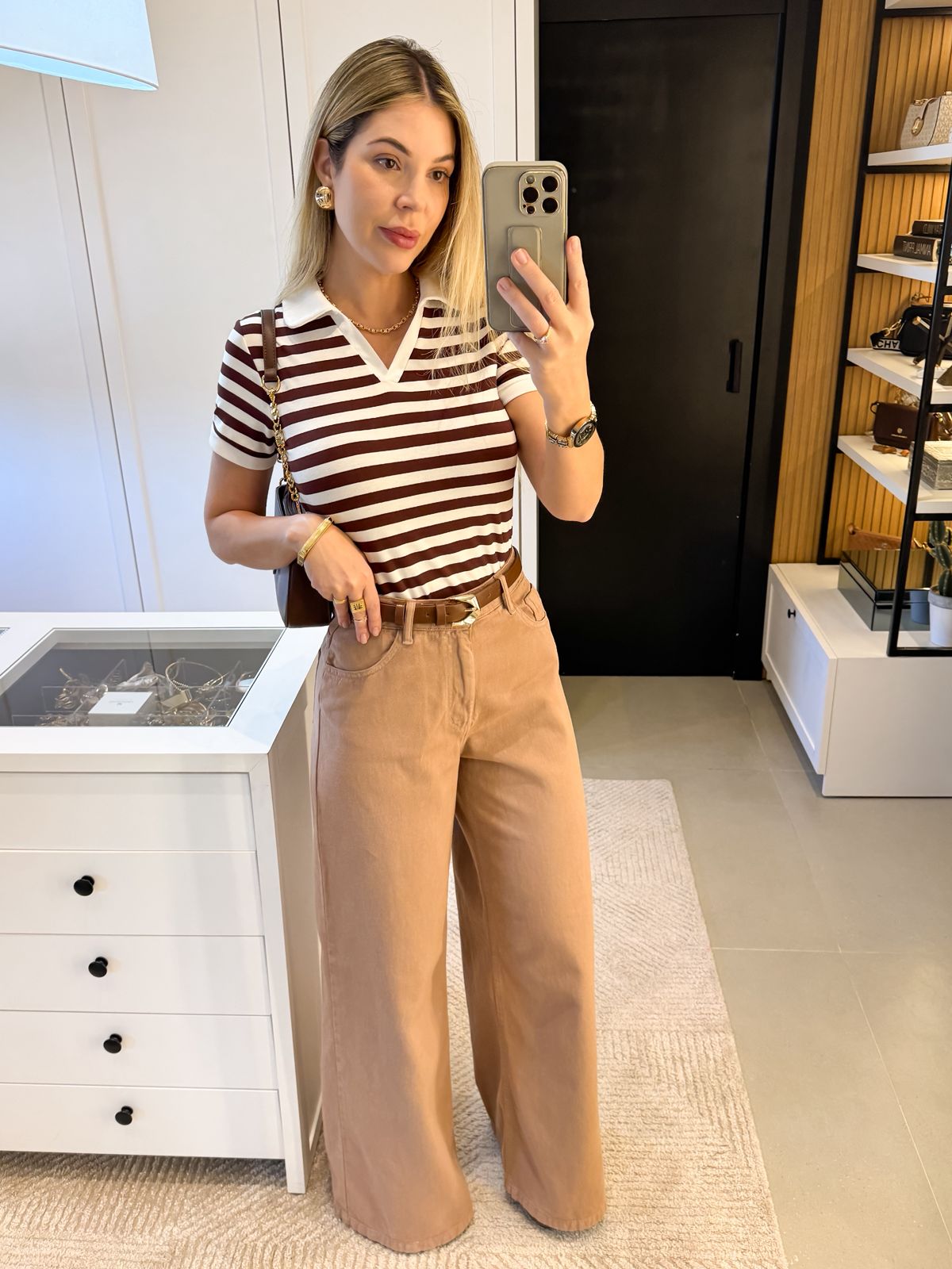 CALÇA PANTALONA JEANS SARA