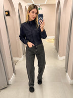 CALÇA WIDE LEG JEANS ESTONADA