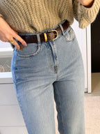 CALÇA WIDE LEG JEANS ISA