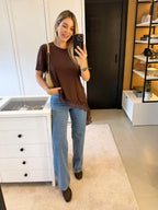 CALÇA WIDE LEG JEANS RENATA