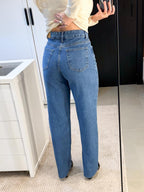 CALÇA WIDE LEG JEANS SAMARA
