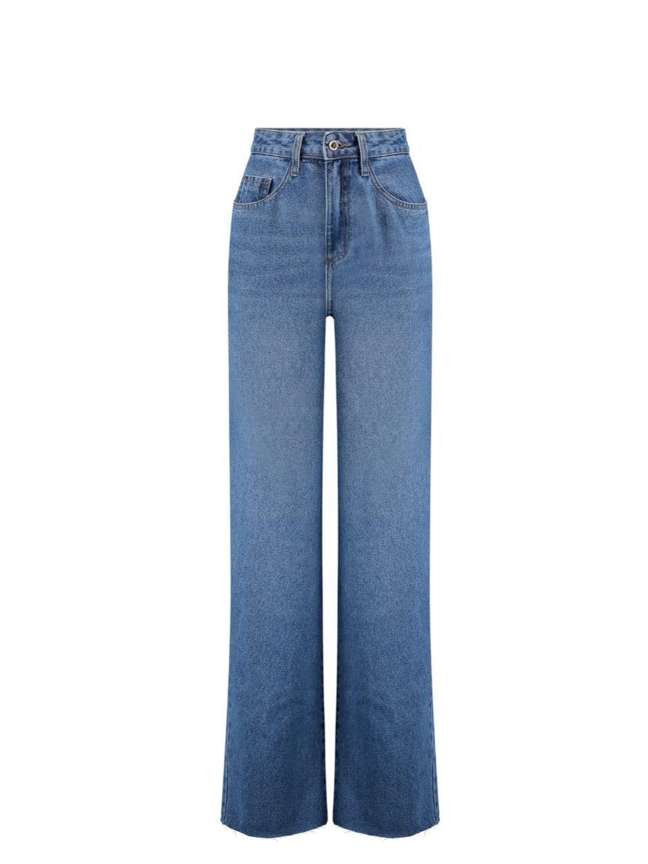 CALÇA WIDE LEG JEANS SAMARA