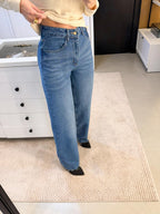 CALÇA WIDE LEG JEANS SAMARA