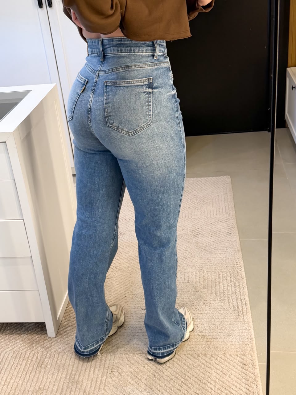 CALÇA WIDE LEG JEANS VIVIAN
