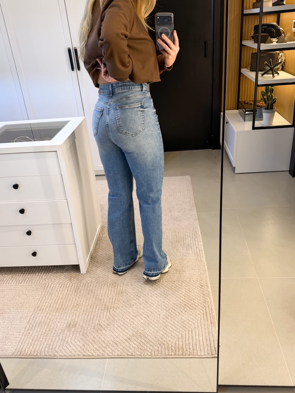 CALÇA WIDE LEG JEANS VIVIAN